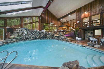 Events Welcome! Exclusive 65-Acre Gated Estate w/ Indoor Pool & Private Lake
