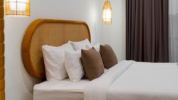 2 habitaciones, ropa de cama de alta calidad y cubrecamas