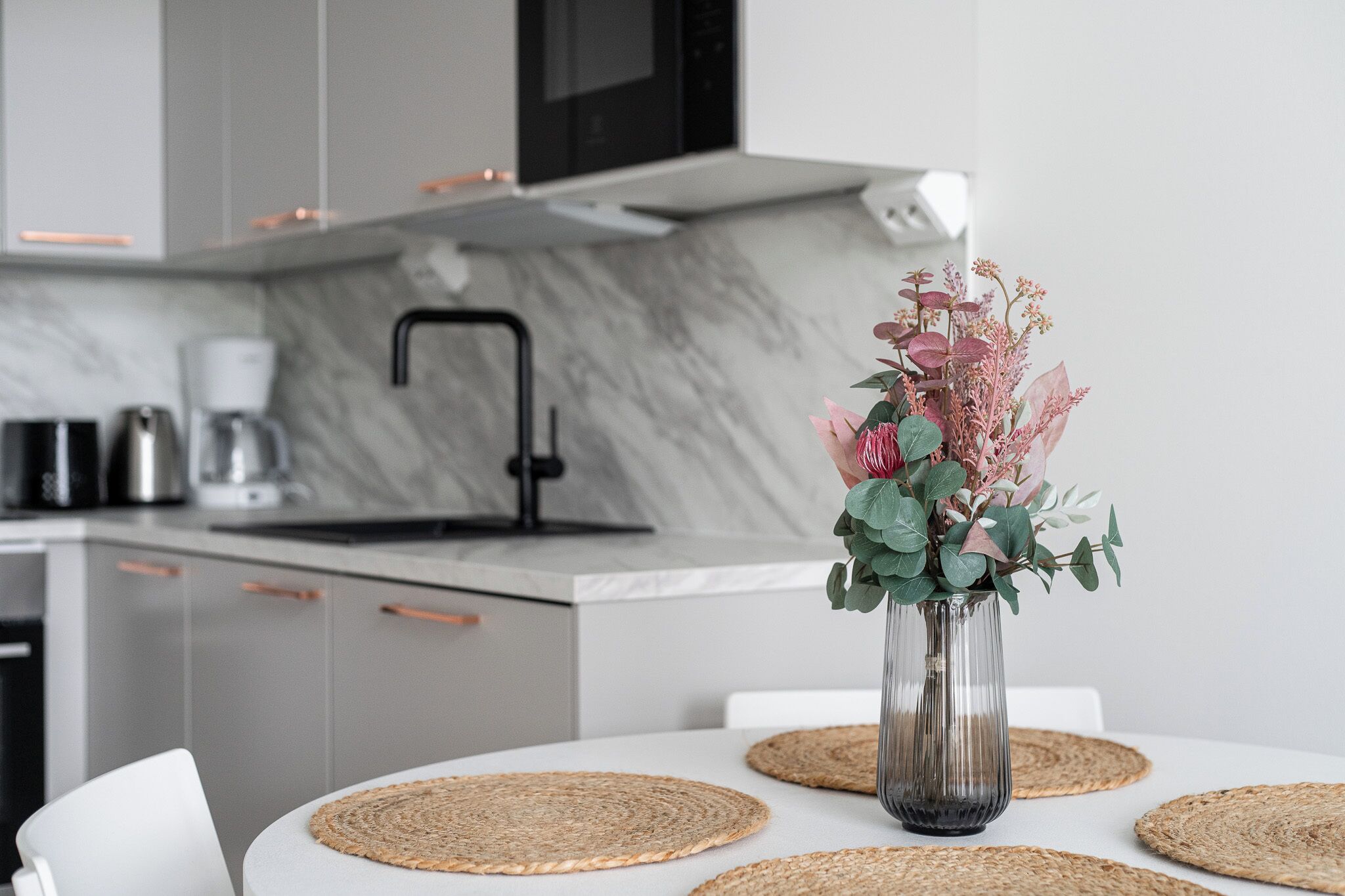 Design-huoneisto | Kahvia ja/tai kahvinkeitin