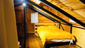 Cabaña familiar | Wifi gratis y ropa de cama