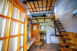 Gallery-Ferienhütte | Wohnbereich