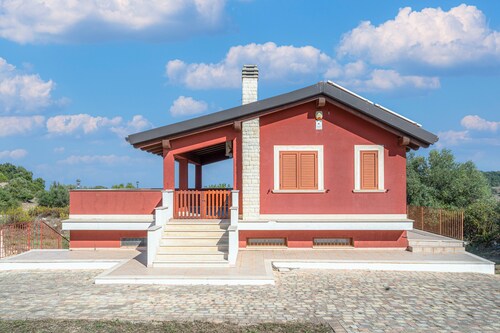 Villa "Le Colline Sul Mare" with Sea View, Private Terraces & Wi-Fi