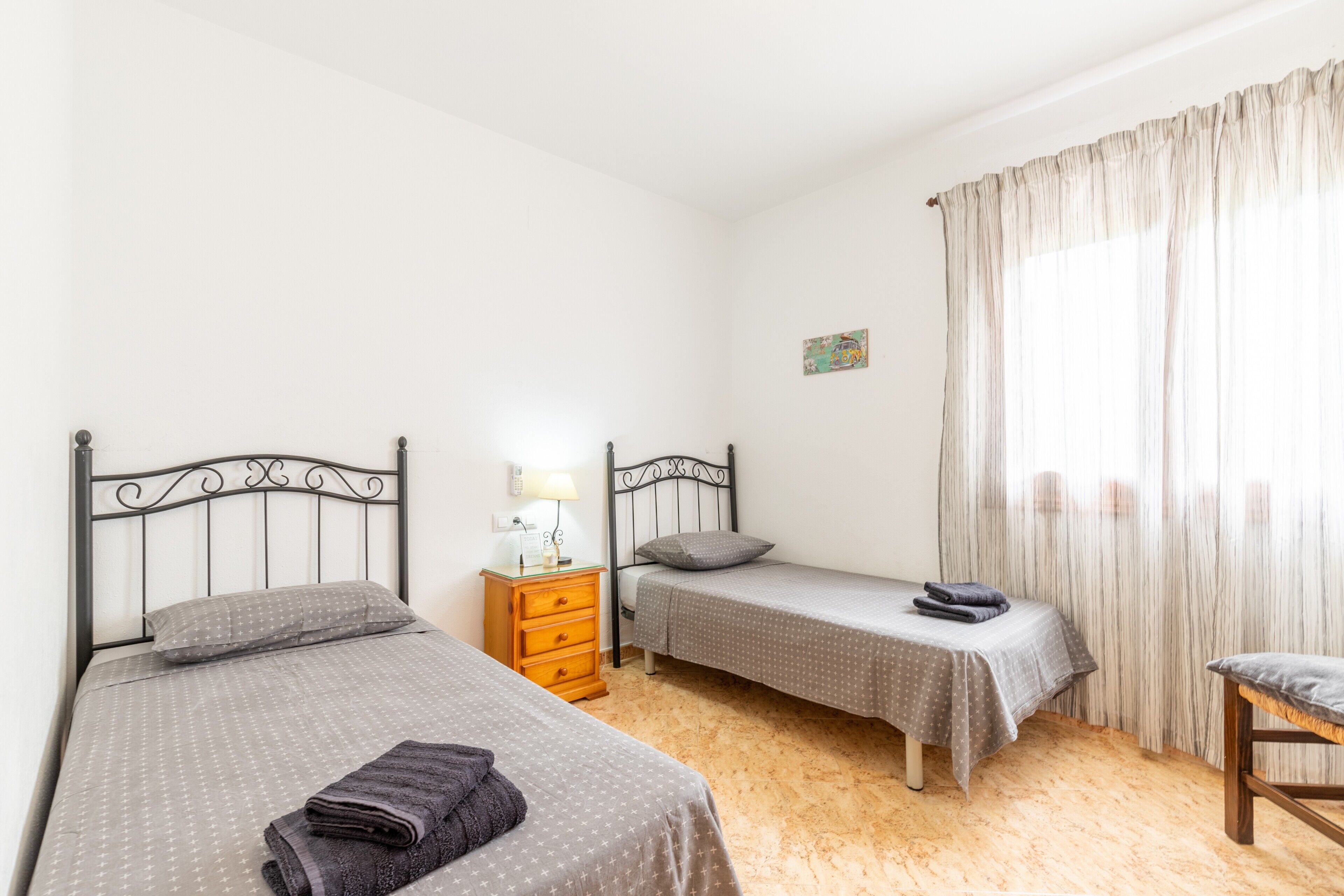 6 bedrooms, iron/ironing board, free WiFi, bed sheets