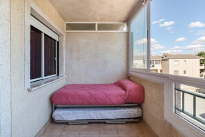1 Schlafzimmer, Bügeleisen/Bügelbrett, kostenloses WLAN, Bettwäsche