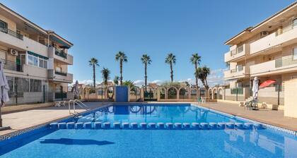 Holiday Apartment "Casa Pepe" with Shared Pool, Balcony and Air Conditioning