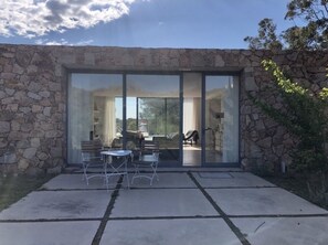 Outdoor dining - Plage Et Campagne Dans le Superbe Golfe de Pinarello (Zonza)