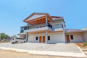 Majoituspaikan julkisivu