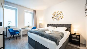 1 Schlafzimmer, Bügeleisen/Bügelbrett, Reisekinderbett, kostenloses WLAN