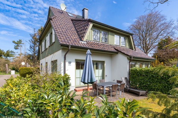 Ferienhaus Zingst: Süd-Seite.