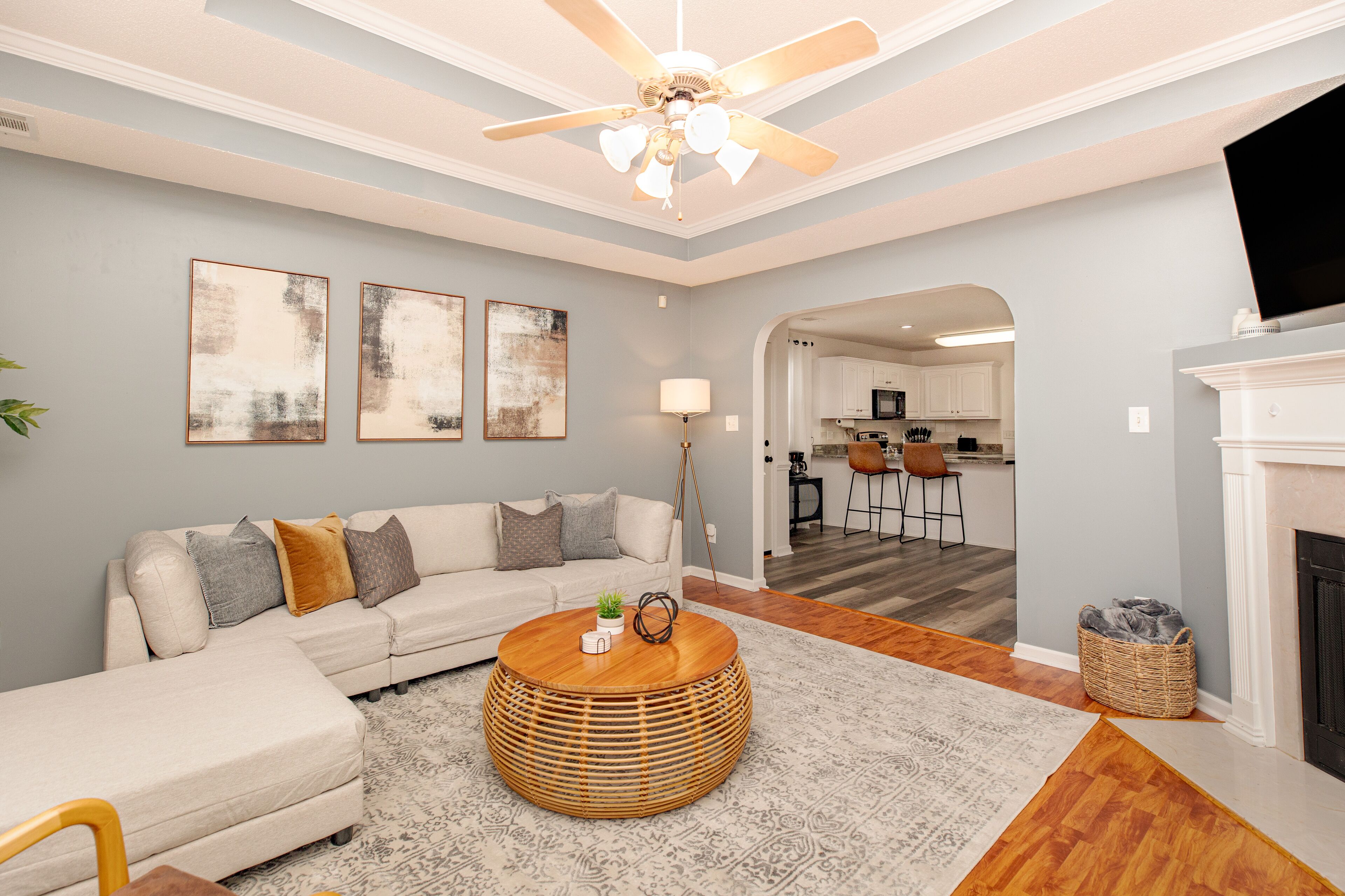 Älytelevisio, takka