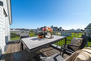 Outdoor dining - Seepferdchen - 2 Balkone, Teilw. Wasserblick, Kamin, Whirlwanne, Infrarotsauna (Olpenitz)