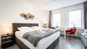 1 Schlafzimmer, Bügeleisen/Bügelbrett, Reisekinderbett, kostenloses WLAN