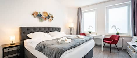 1 Schlafzimmer, Bügeleisen/Bügelbrett, Reisekinderbett, kostenloses WLAN