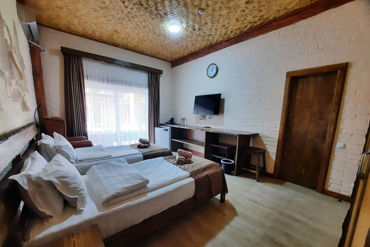 Panoramic Double or Twin Room | Premium bedding, laptop workspace, soundproofing