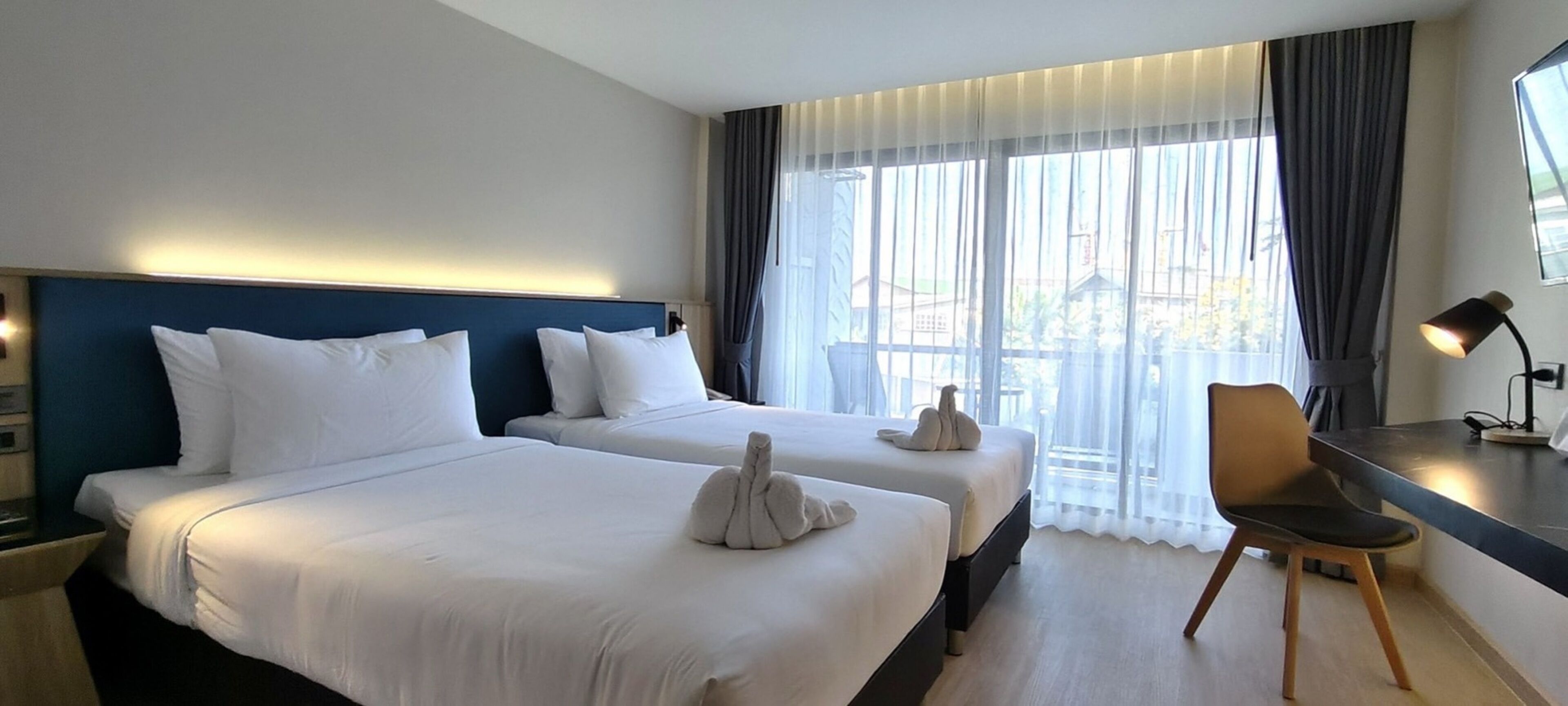 Kahden hengen superior-huone (kaksi sänkyä) | Huoneen varustelu