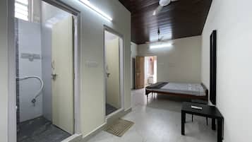 1 habitación y ropa de cama