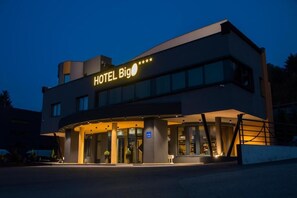 Façade de l’hébergement