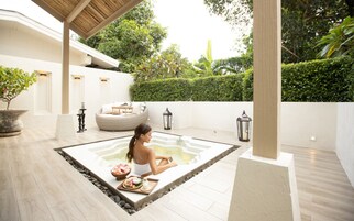 ALANNA SIGNATURE DUPLEX SUITE | Garden view