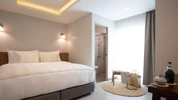 Premium bedding, minibar, in-room safe, individually decorated