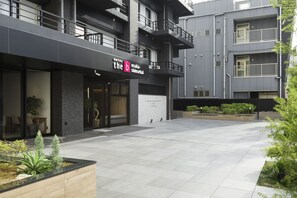 Façade de l’hébergement 