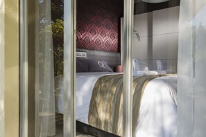 Apartamento luxo | 1 quarto, quartos à prova de som, ferros/tábuas de passar roupa