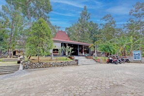 Fassade der Unterkunft