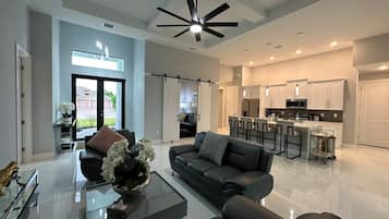 Smart TV, books, offices