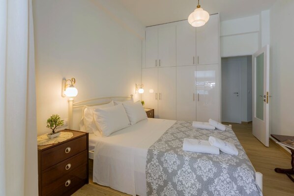 1 makuuhuone, silitysrauta/-lauta, Wi-Fi, vuodevaatteet