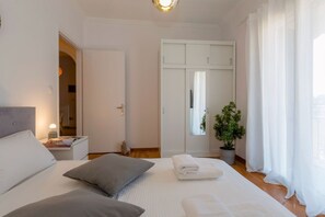 2 chambres, fer et planche à repasser, Wi-Fi, literie fournie