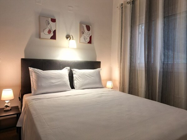 2 chambres, Wi-Fi, literie fournie