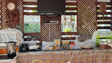 Daily local cuisine breakfast (THB 150 per person)