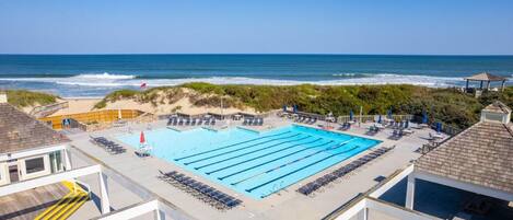 Una piscina climatizada