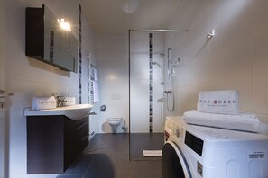 Deluxe appartement | Badkamer | Handdoeken