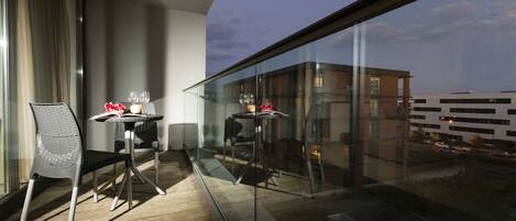 Apartemen Deluks | Teras/patio