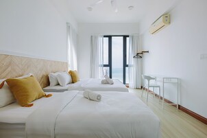 2 habitaciones, tabla de planchar con plancha y wifi gratis 