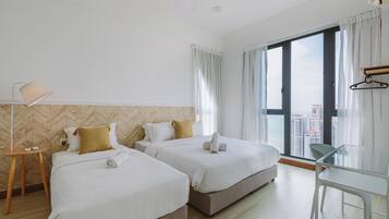 2 habitaciones, tabla de planchar con plancha y wifi gratis