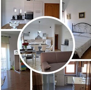 2 Schlafzimmer, Schreibtisch, Bügeleisen/Bügelbrett, Reisekinderbett