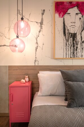 1 dormitorio, tabla de planchar con plancha, cuna de viaje y wifi gratis