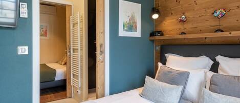 2 sovrum, strykjärn/strykbräda, resesäng och wi-fi