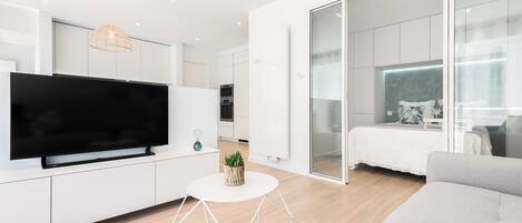 2 sovrum, strykjärn/strykbräda, resesäng och wi-fi