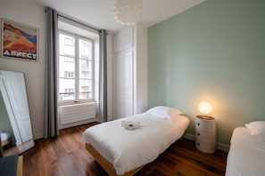 2 habitaciones, wifi y ropa de cama 