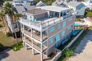 Exterior - Vitamin Sea is all you need! 6 BR, 5.5 BA with Private Pool, Ocean View! (Isle of Palms)