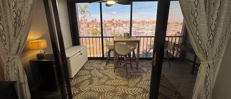Walk out of bedroom directly to lanai.