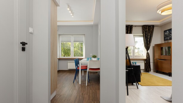 Studio, Kitchen | Living area - Cozy Studio in Warsaw by Renters (Warsaw)