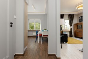 Living area - Cozy Studio in Warsaw by Renters (Warsaw)
