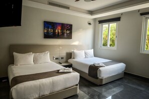 2 slaapkamers, een bureau, wifi