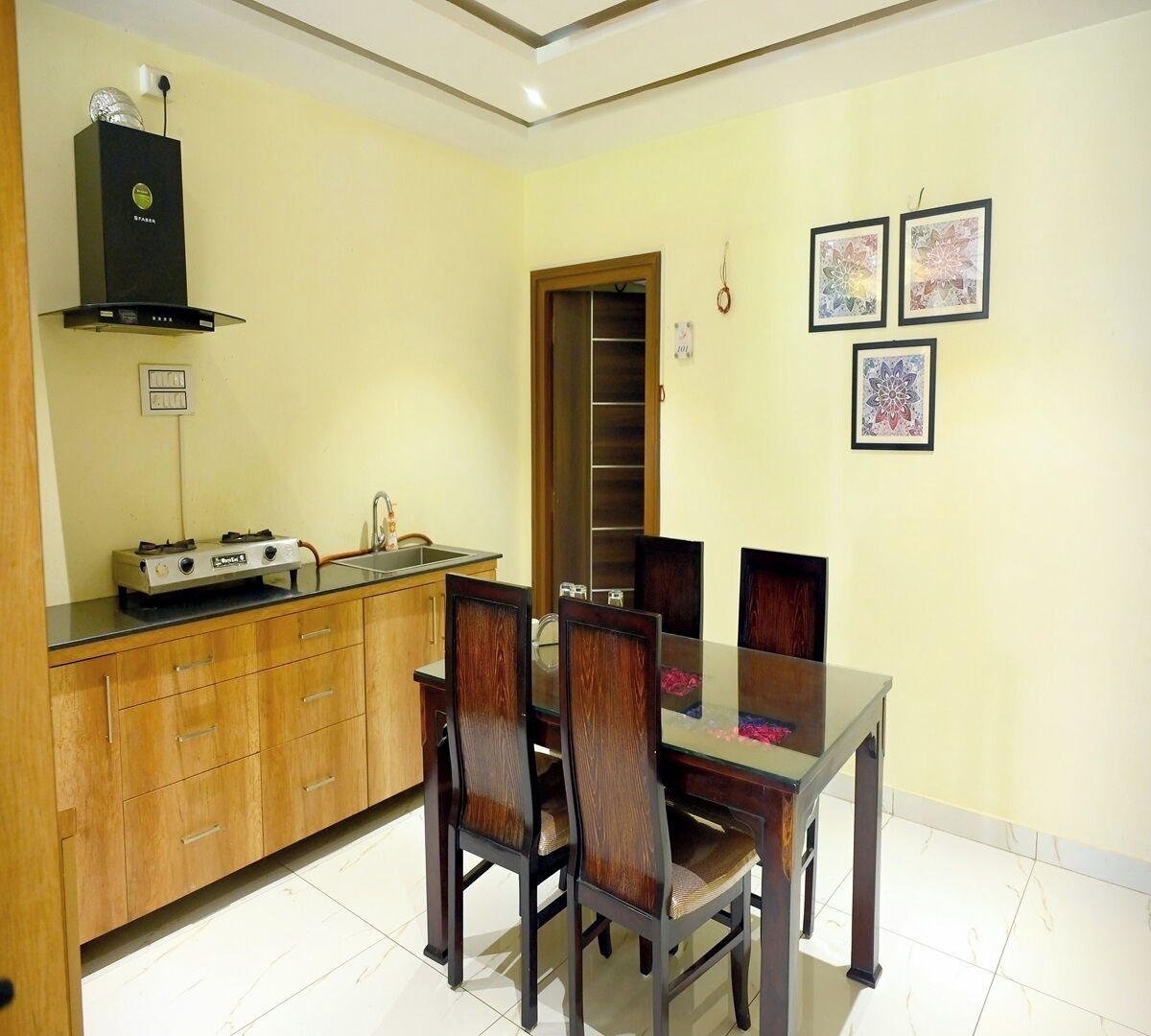 Apartamento família | Cozinha compartilhada