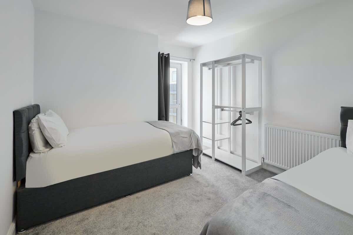 2 Schlafzimmer, Schreibtisch, Bügeleisen/Bügelbrett, kostenloses WLAN