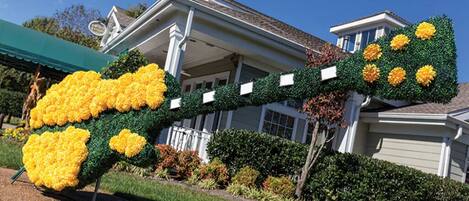 Enceinte de l’hébergement