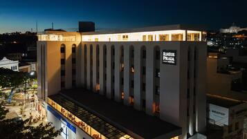 Blick von der Unterkunft